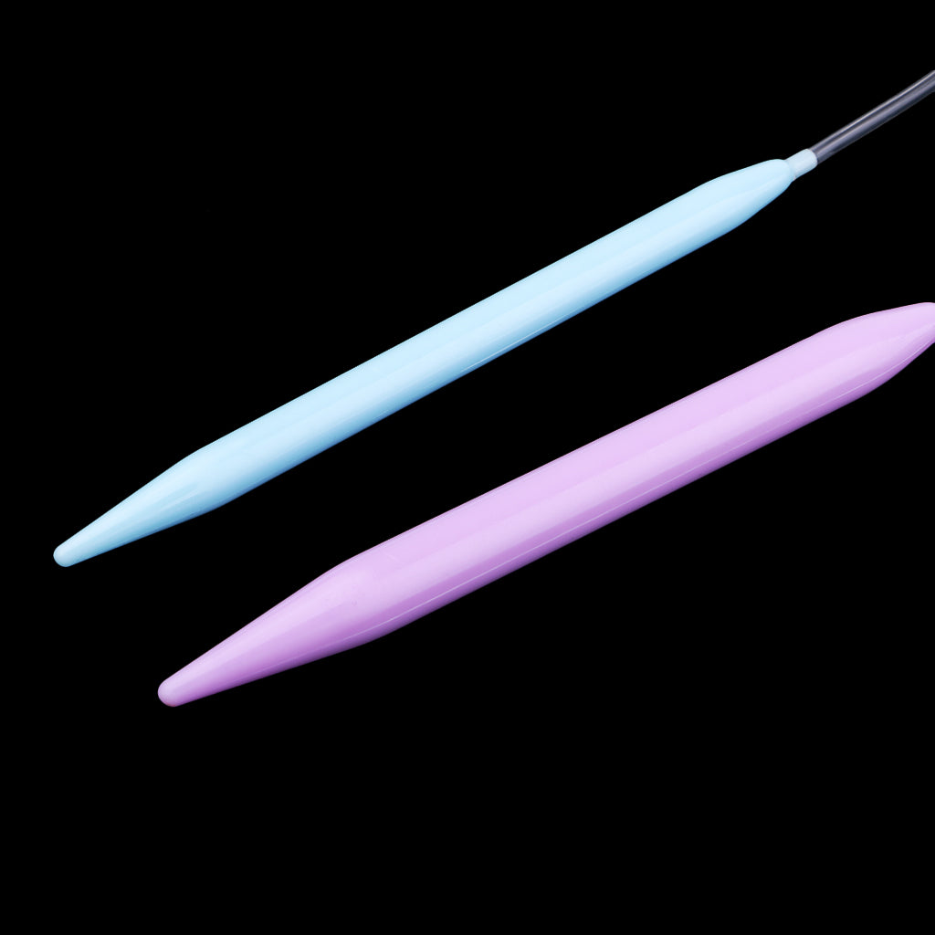 12 Sizes Plastic Circular Knitting Needles Set with Tube 3.5mm-12mm 80cm