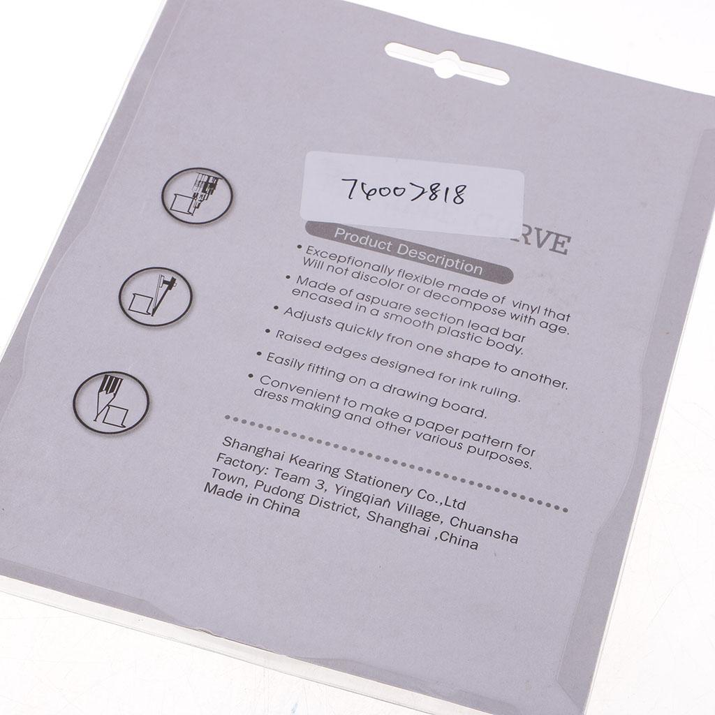 50cm Flexible Curve Ruler for Engineering Drawing Design Graphics Garment