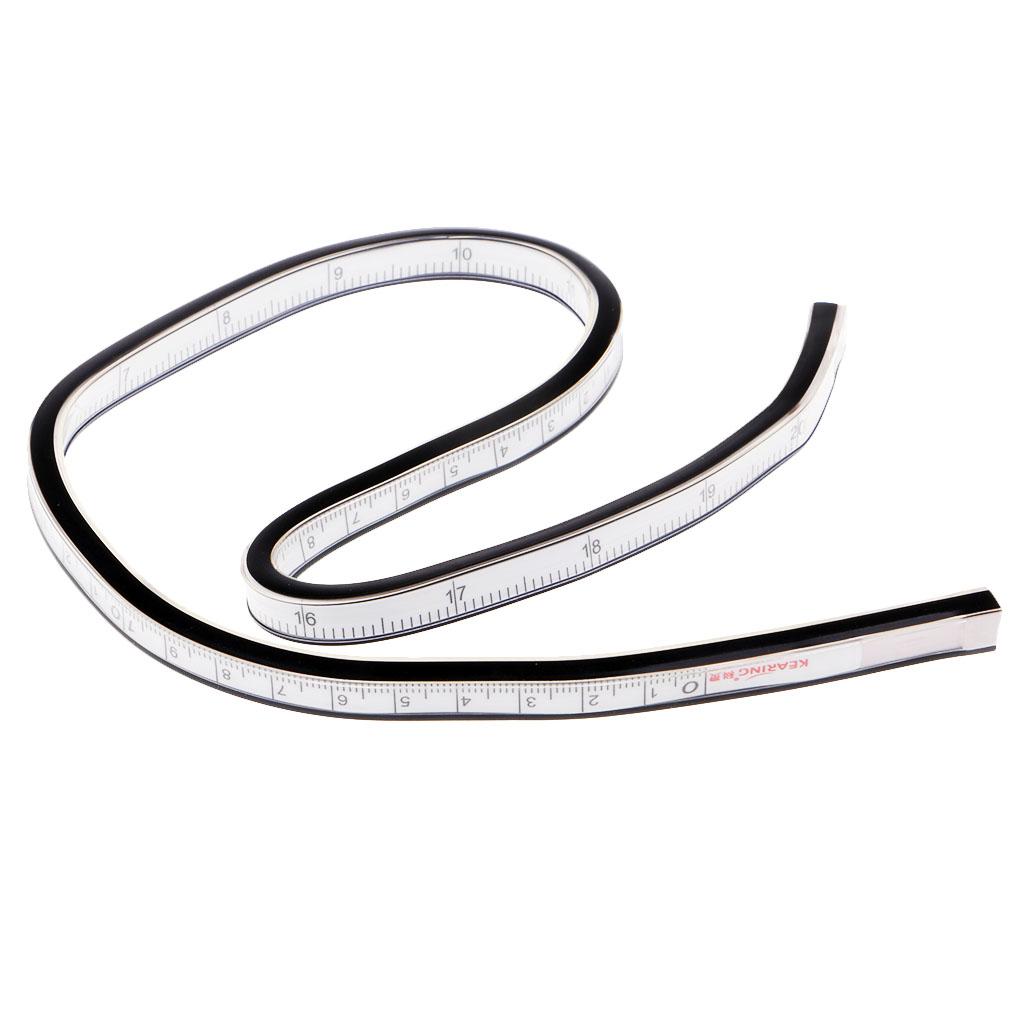 50cm Flexible Curve Ruler for Engineering Drawing Design Graphics Garment