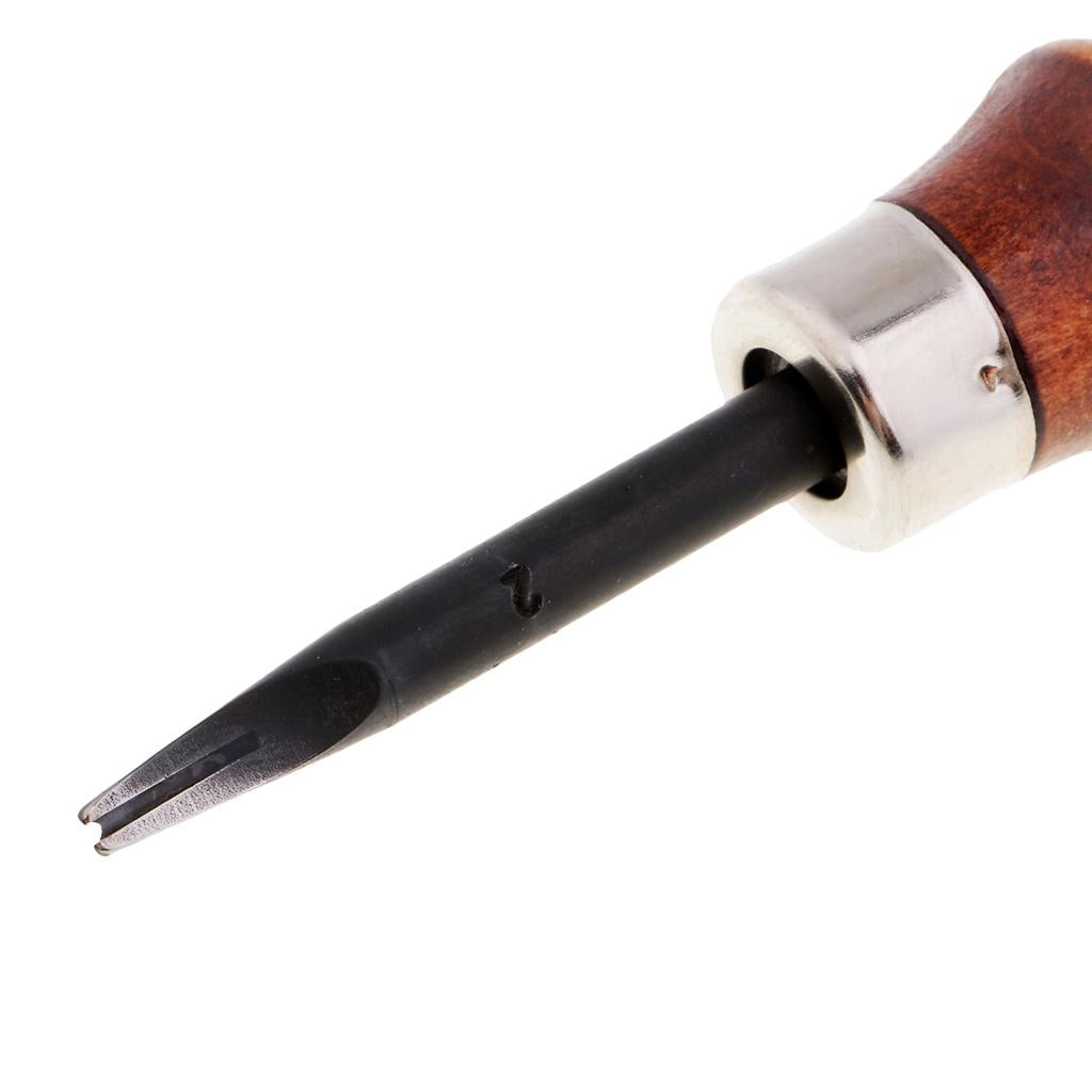 Leathercraft Edge Beveler Skiving Craft Tool Keen for Leather Craft 1mm