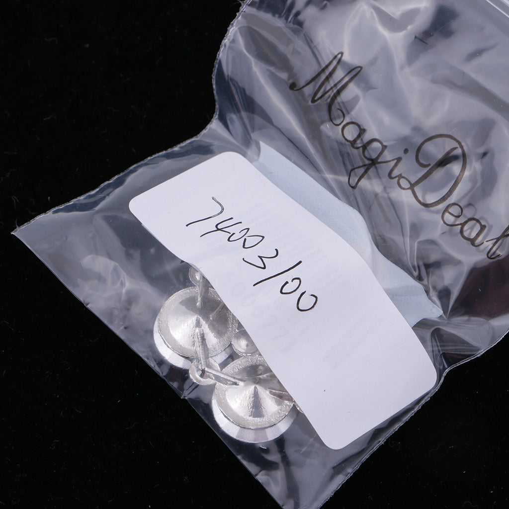 Alloy Crystal Rhinestone Shank Buttons DIY Sewing Embellishments White