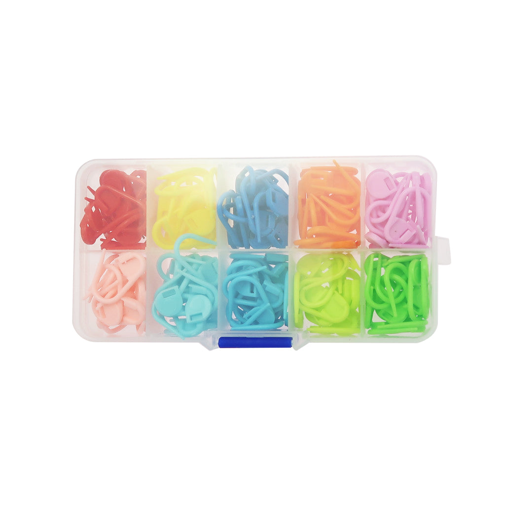 150Pcs/box Plastic Knitting Stitch Counter Crochet Locking Stitch Markers