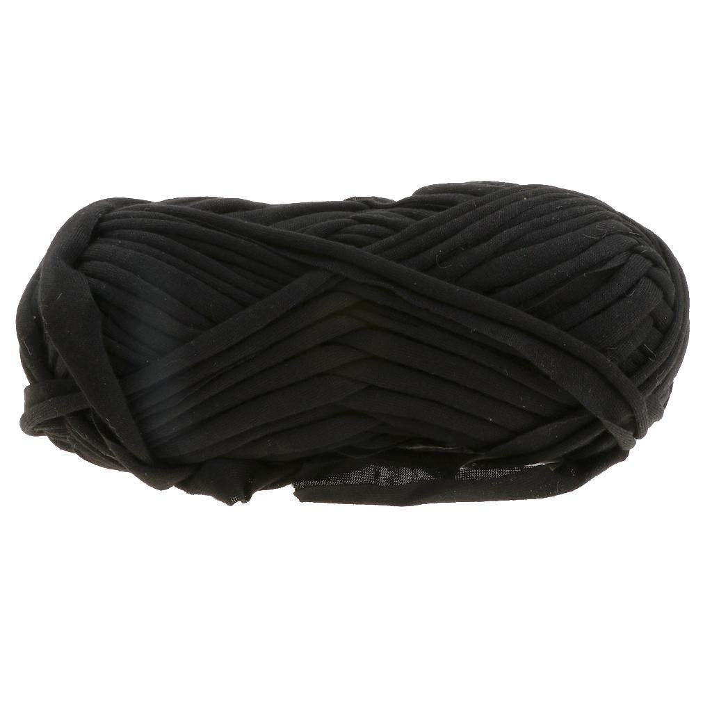 One Roll Cloth Hand-Woven Yarn Round Cloth Coarse Line for DIY Bag Basket 19