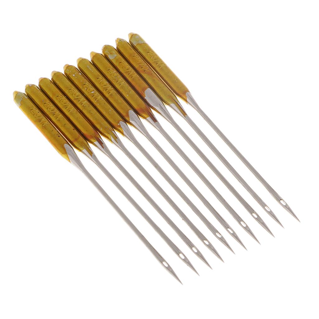 10Pcs/lot Stainless Steel Anti-jumper Needle Sewing Machine Needles Size 11