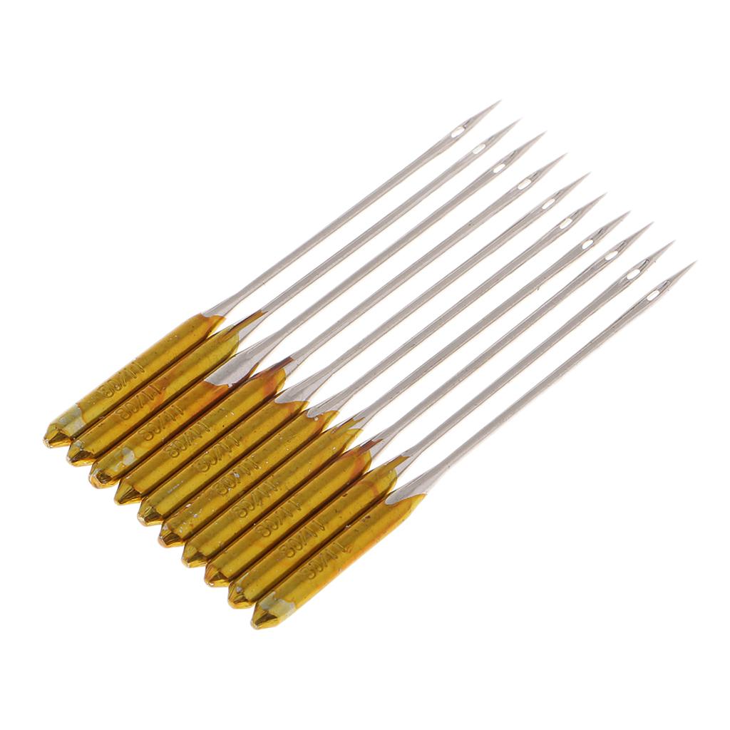 10Pcs/lot Stainless Steel Anti-jumper Needle Sewing Machine Needles Size 11
