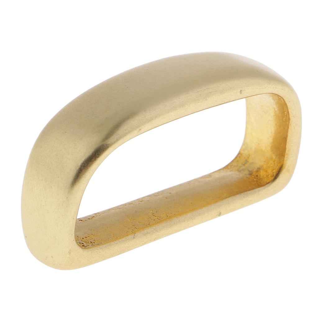 1 Piece Brass Belt Loop Keeper 3 Sizes for Leathercraft  Accessories 30 mm