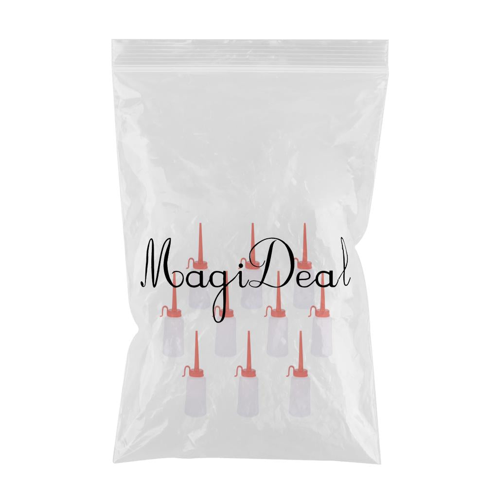 10 Pieces Red Sewing Machine Oiler Oil Can for Sewing Machine Power Tools