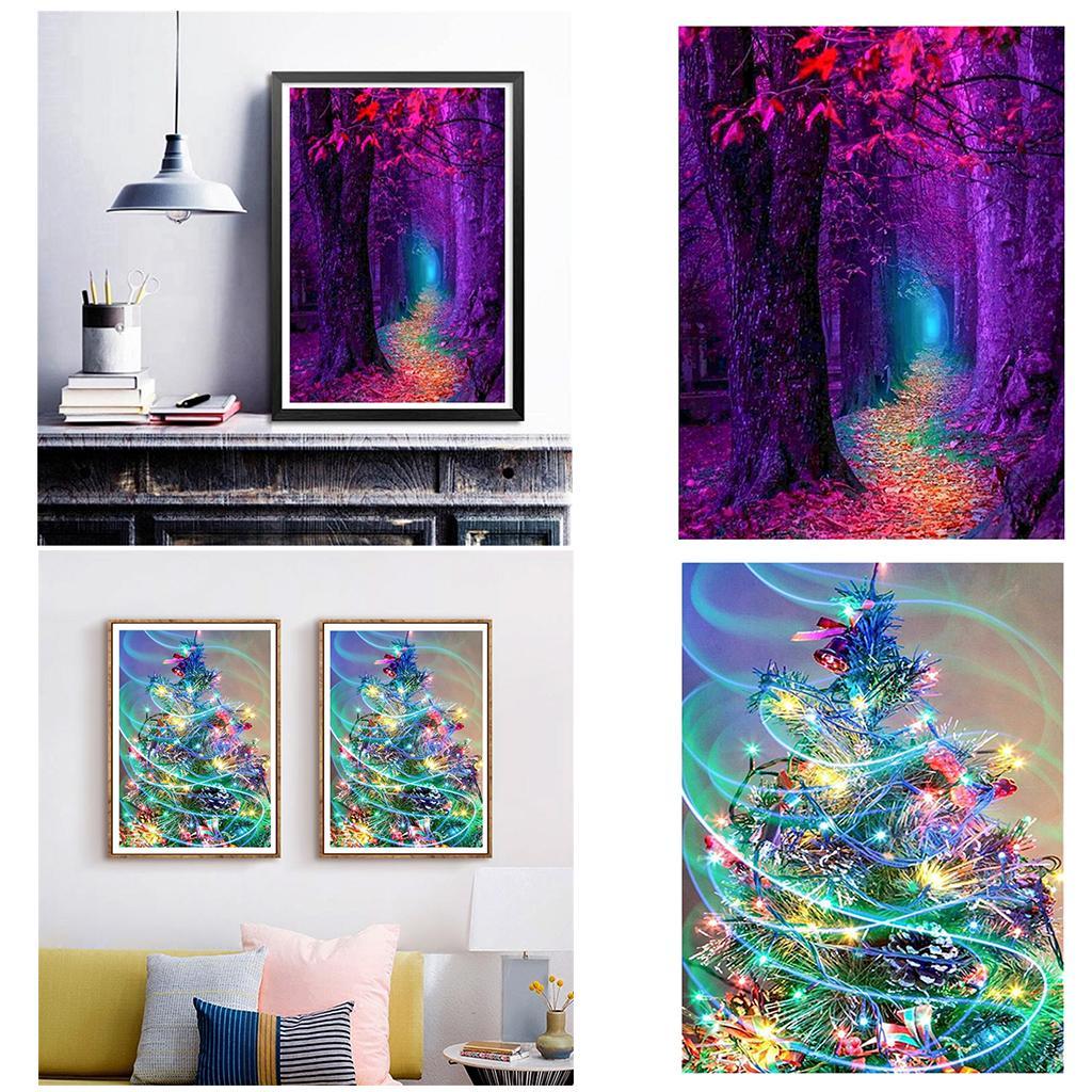 Full Drill 5D Diamond Painting Landscape Embroidery Cross Stitch Kit Decor