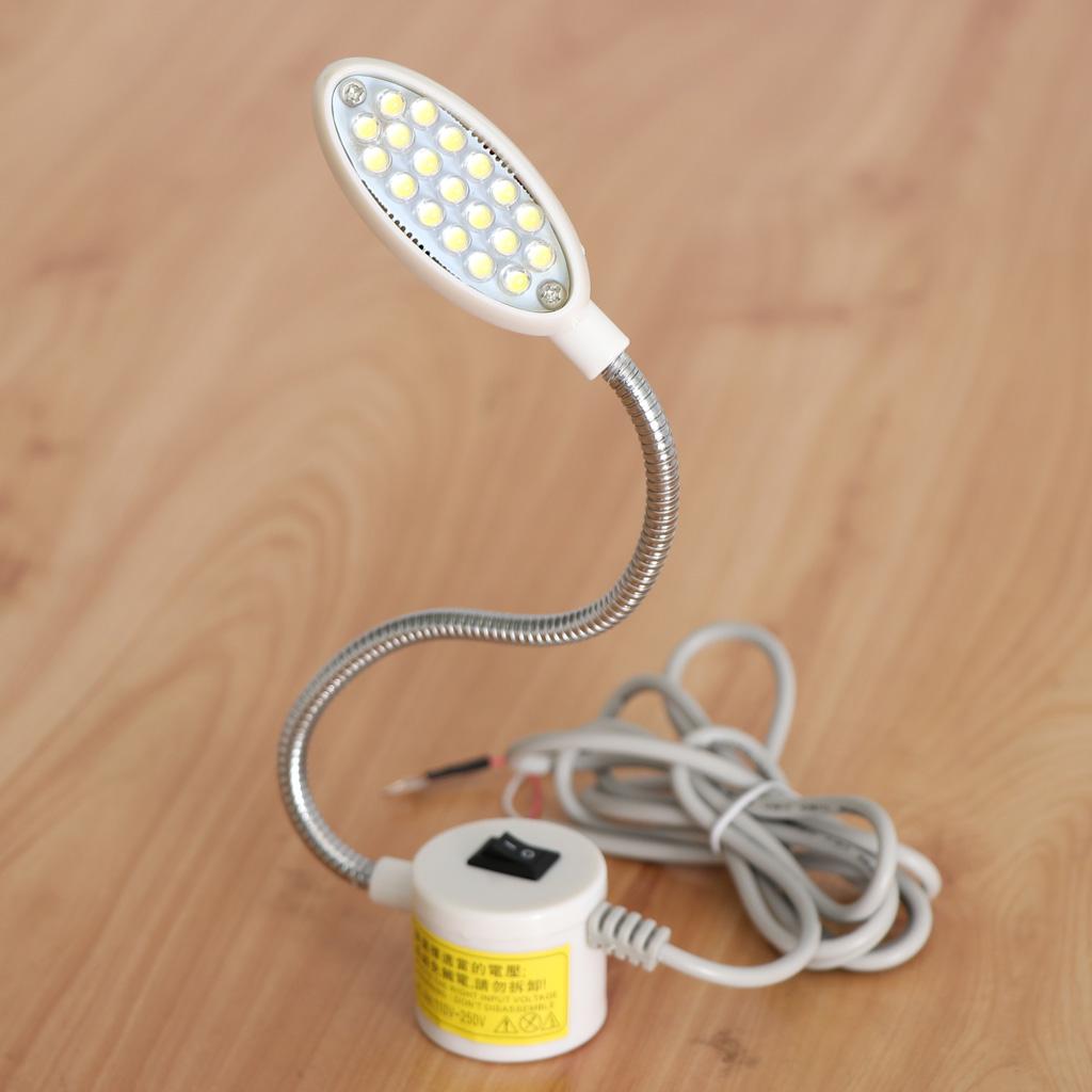 220V Sewing Lamp Led Adjustable Sewing Machine Parts Attachments 19 Leds