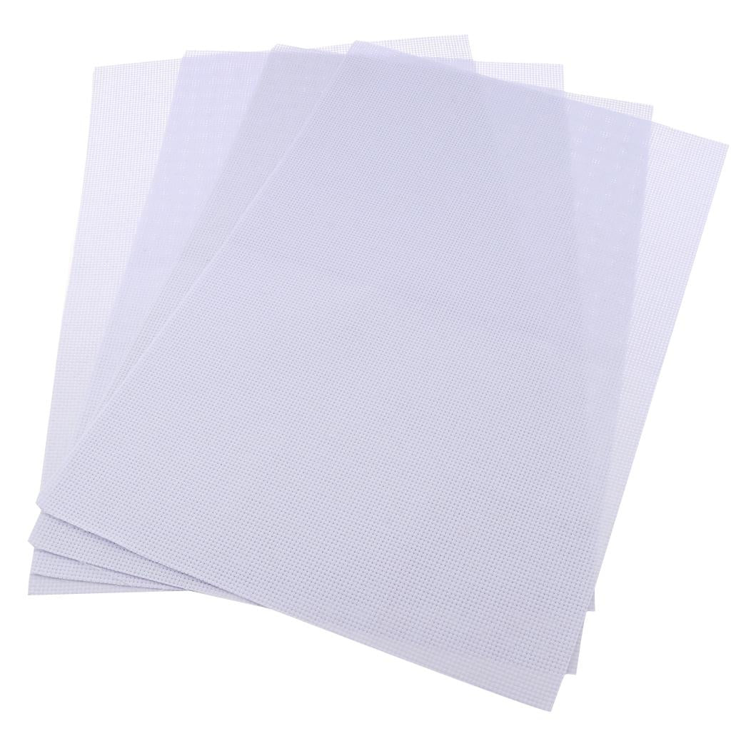 4Pcs Classic Reserve Aida Cloth Cross Stitch Cloth for Embroidery Craft 11CT
