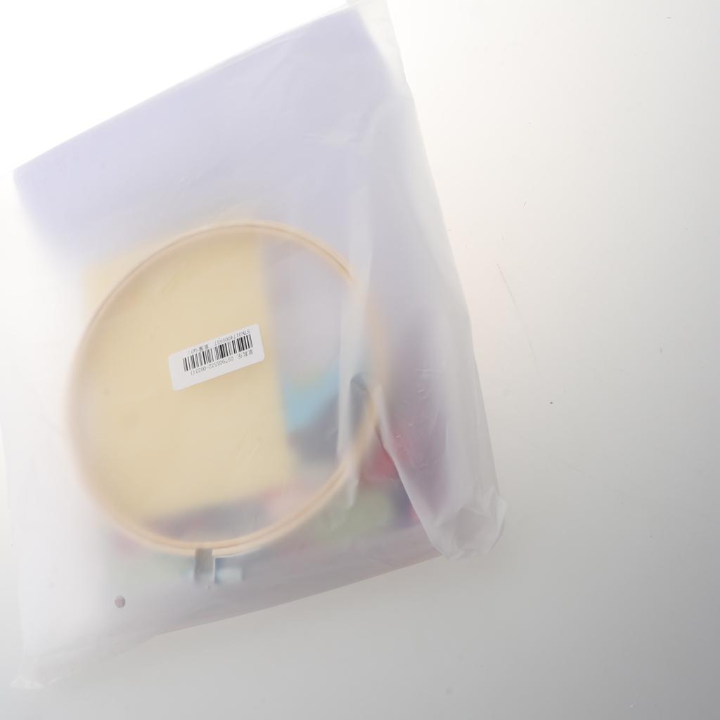 Embroidery Starter Kit with 50 Color Threads & Cross Stitch Hoops & Needles