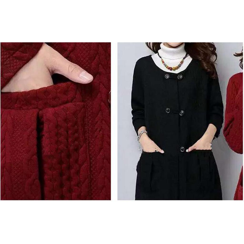 100x185cm Woven Knit Fabric Handmade Home Textile Cloth Fabric Black