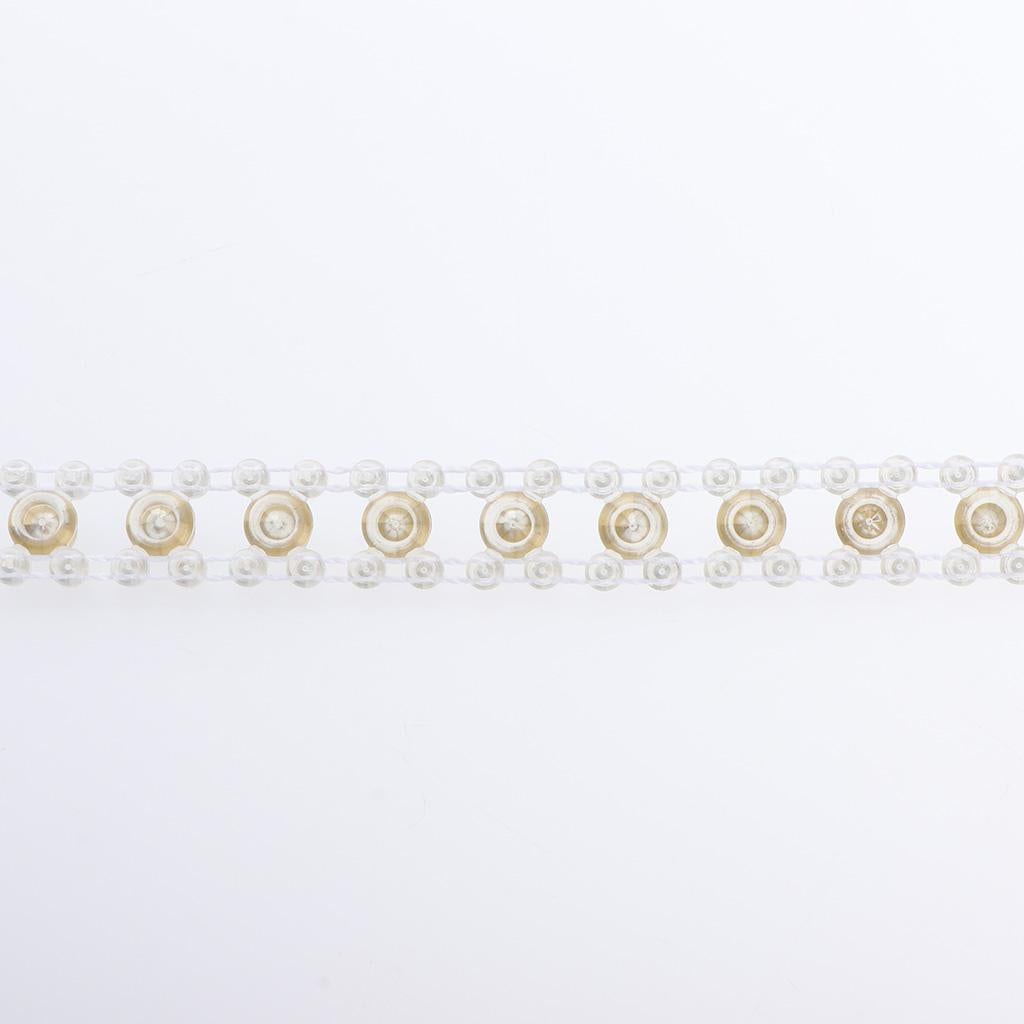 1 Yard Faux Rhinestone Chain Crystal Trim Ribbon Sparkle for Wedding Bridal