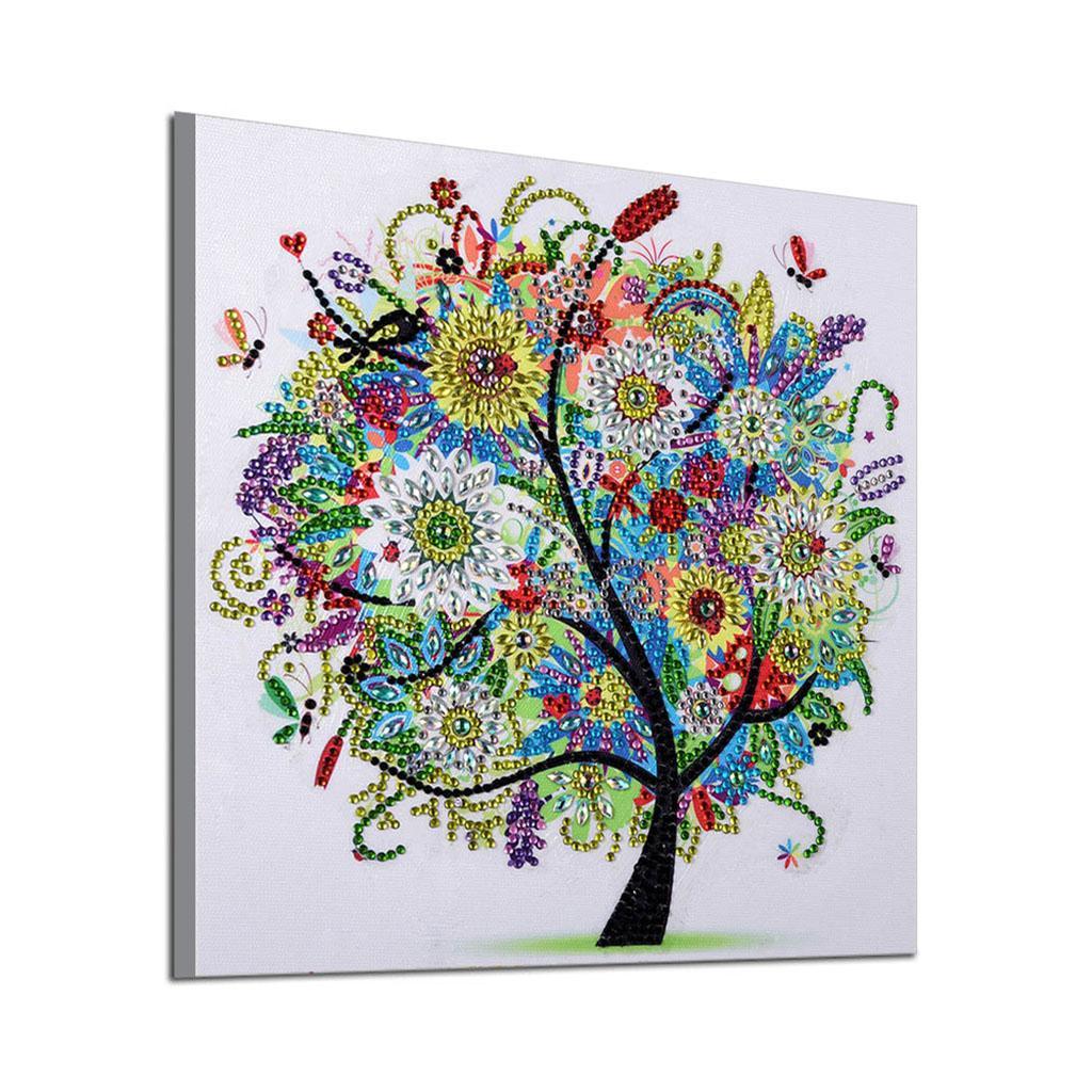 Special Shaped Diamond Painting - Four Seasons Tree - DIY Home Decor Summer