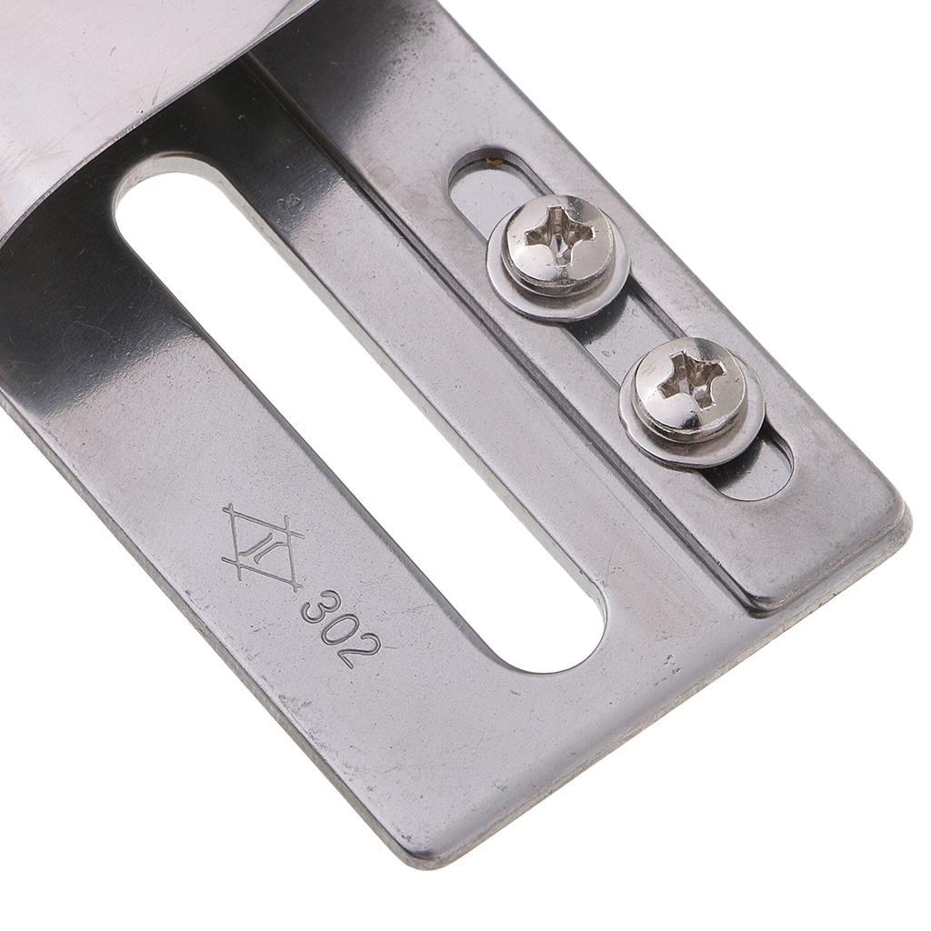 Lap Seam Folder Attaching for Double Needle Industrial Sewing Machine 5mm H