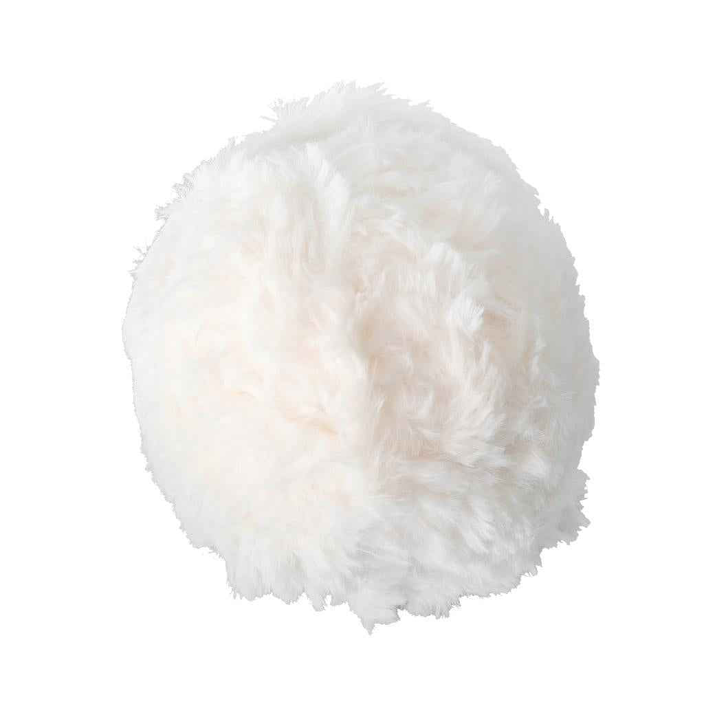 32 Meters Soft Fluffy Faux Fur Yarn for Crocheting Knitting  White