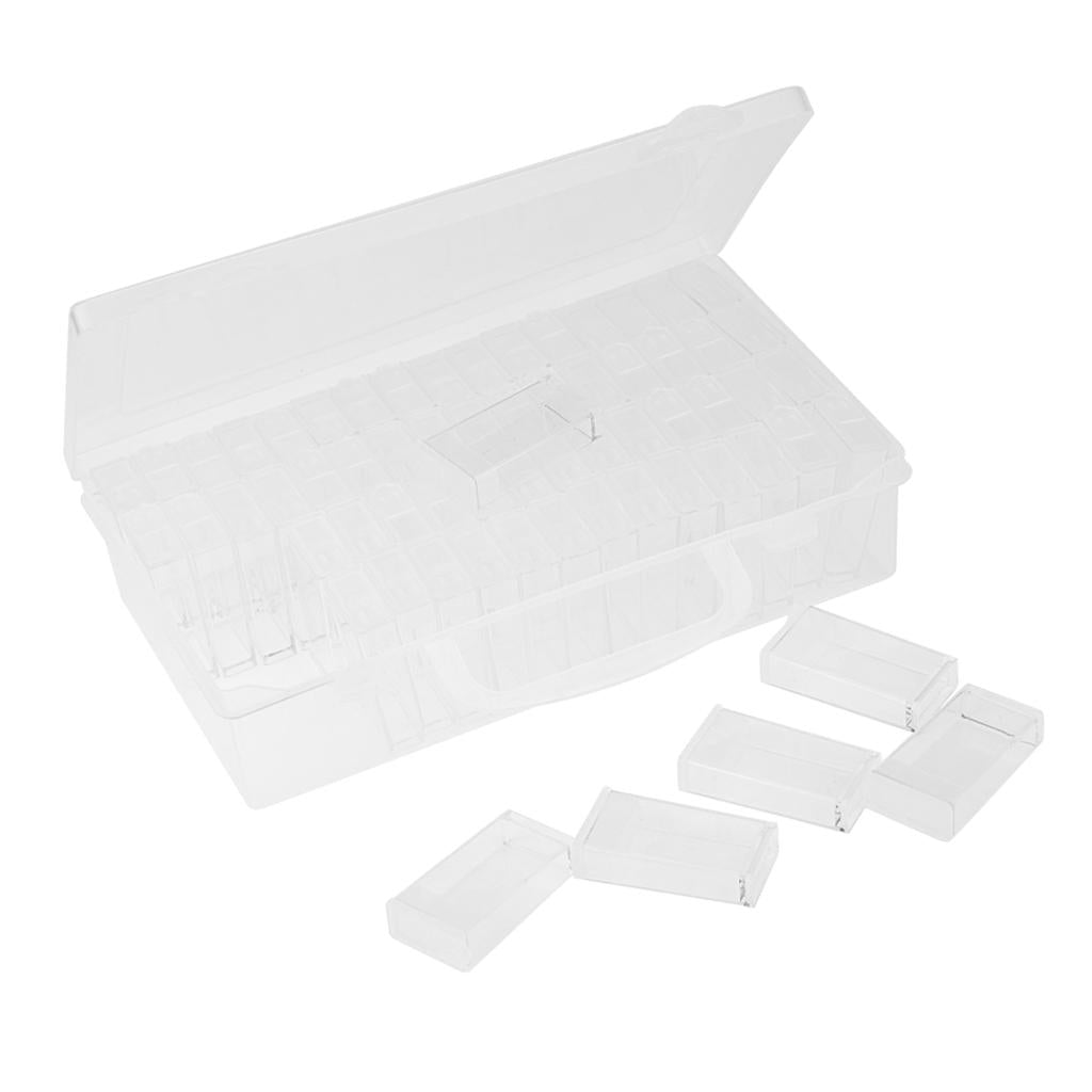 64 Slots Embroidery Diamonds Storage Case for Jewelry Diamond Bead Storage