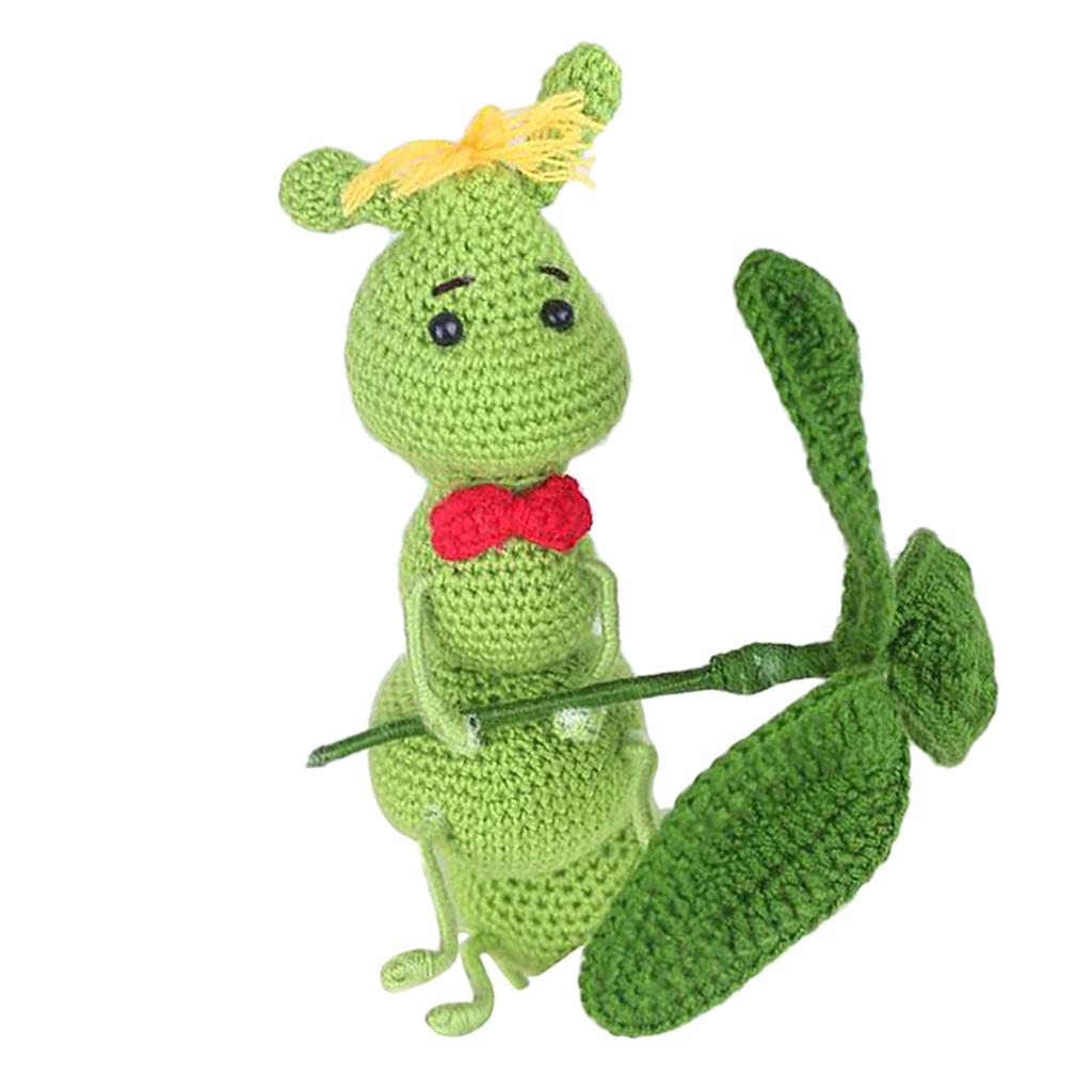 Caterpillar Doll Crochet Kit For Beginners Diy Knitting Animal Stuffed Toys