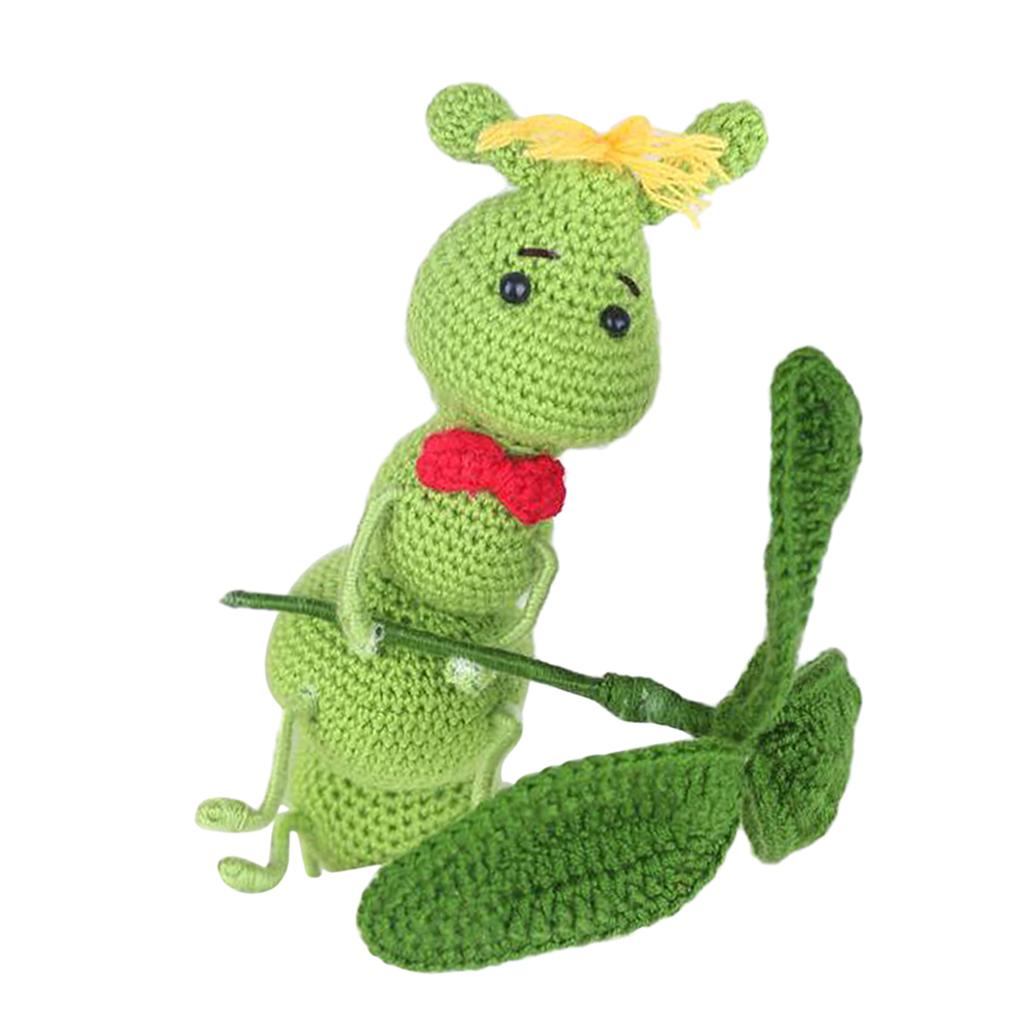 Caterpillar Doll Crochet Kit For Beginners Diy Knitting Animal Stuffed Toys