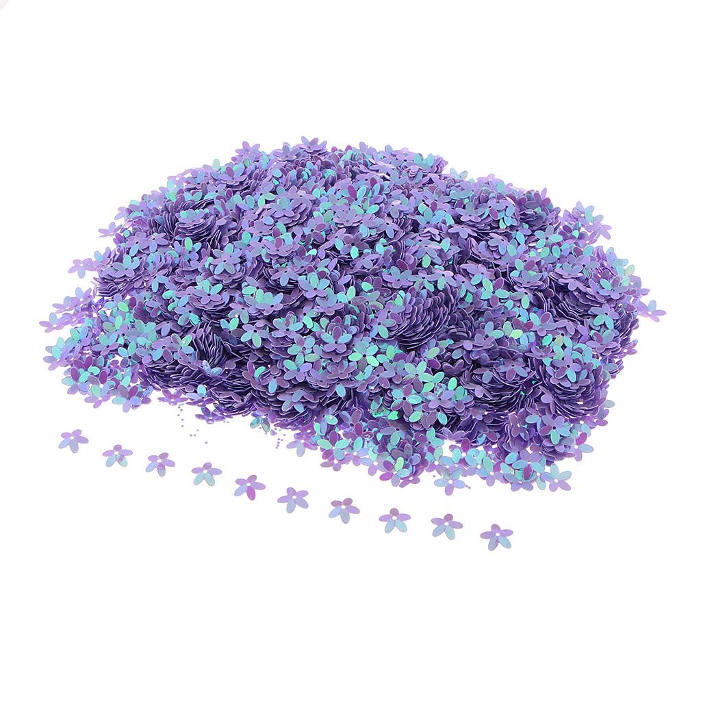 100g 3D Flower Loose Sequins for DIY Clothes Dress Sewing Accessories B03
