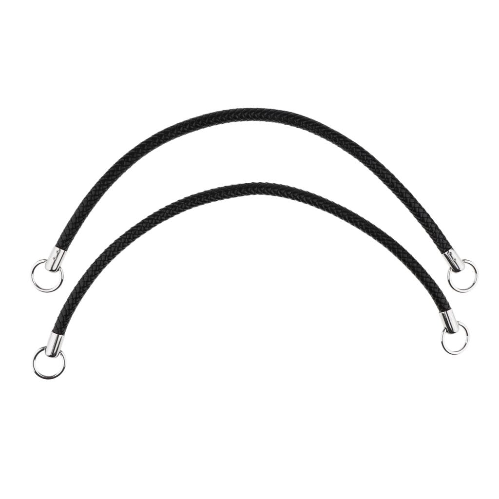 50m PU Leather Bag Accessories DIY Replacement Handbag Straps Handle Black