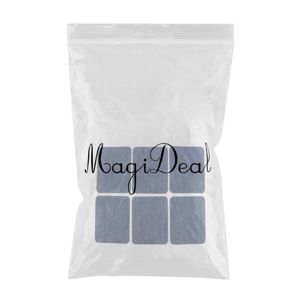 6pcs Iron on Denim Patches for Jeans Clothing Jacket Repair Tool Blue