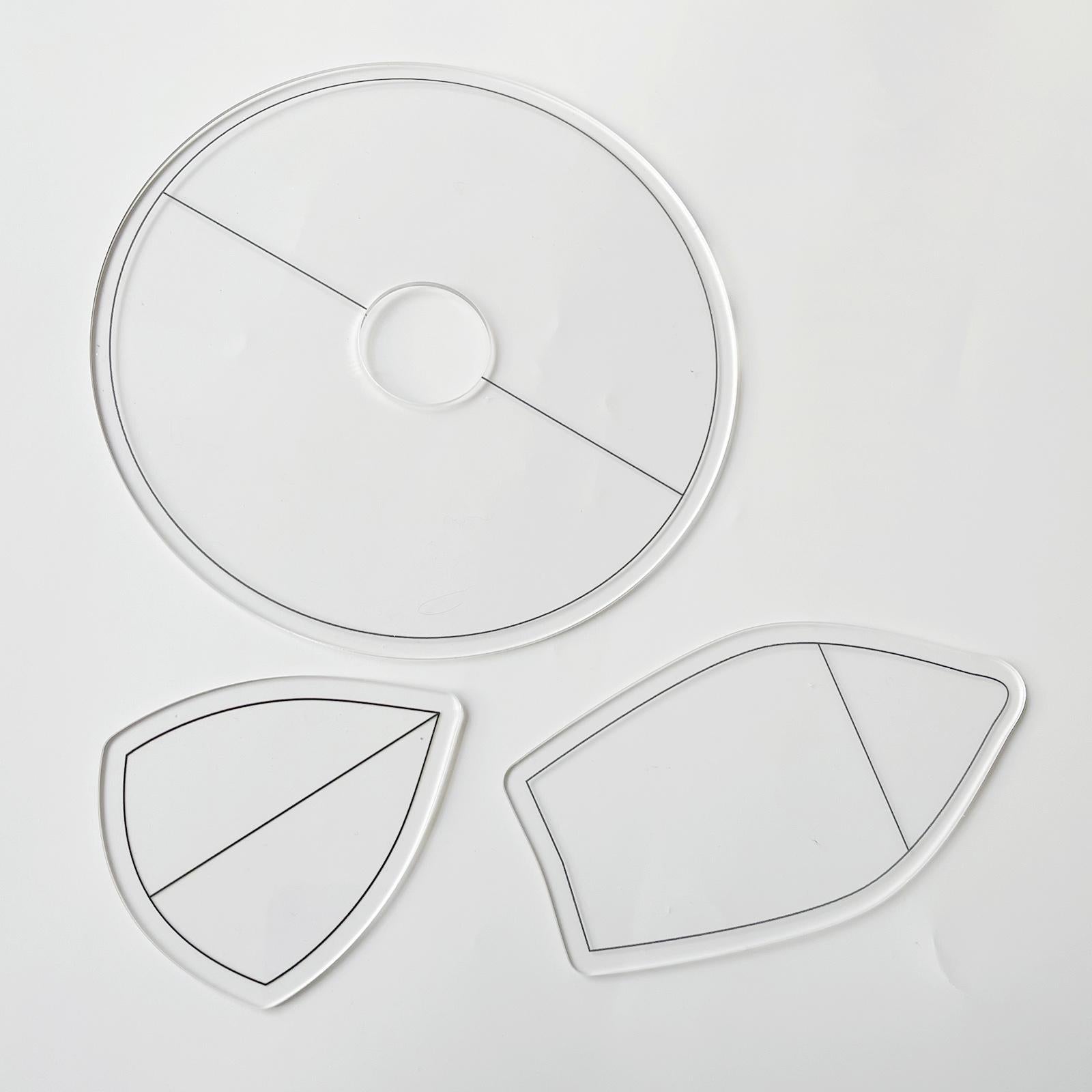 Acrylic Patchwork Quilting Ruler Template DIY Stencil Clear Sewing Crafts L