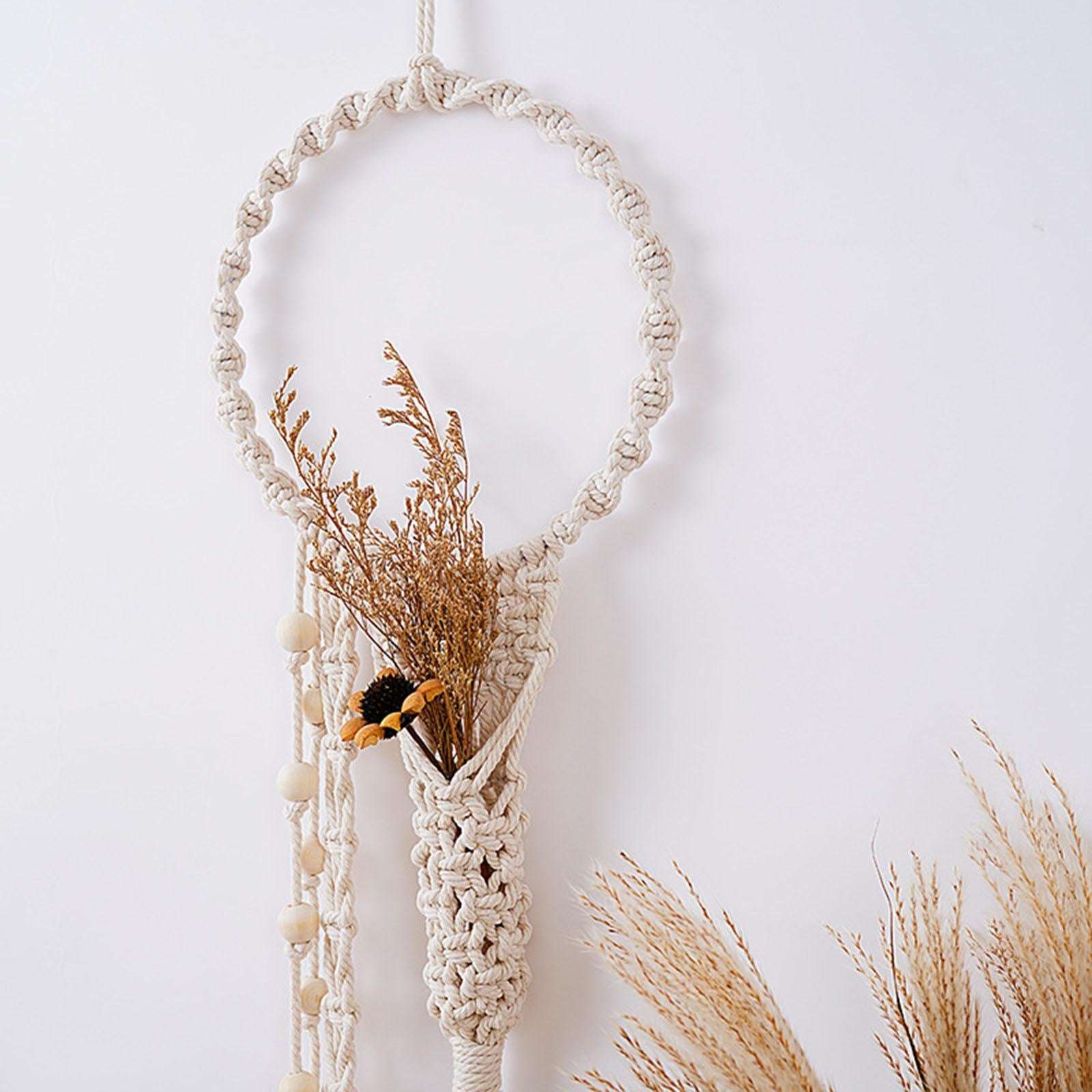 Boho Bohemian Dream Catcher Macrame Wall Hanging Tapestry Tassel Home Decor