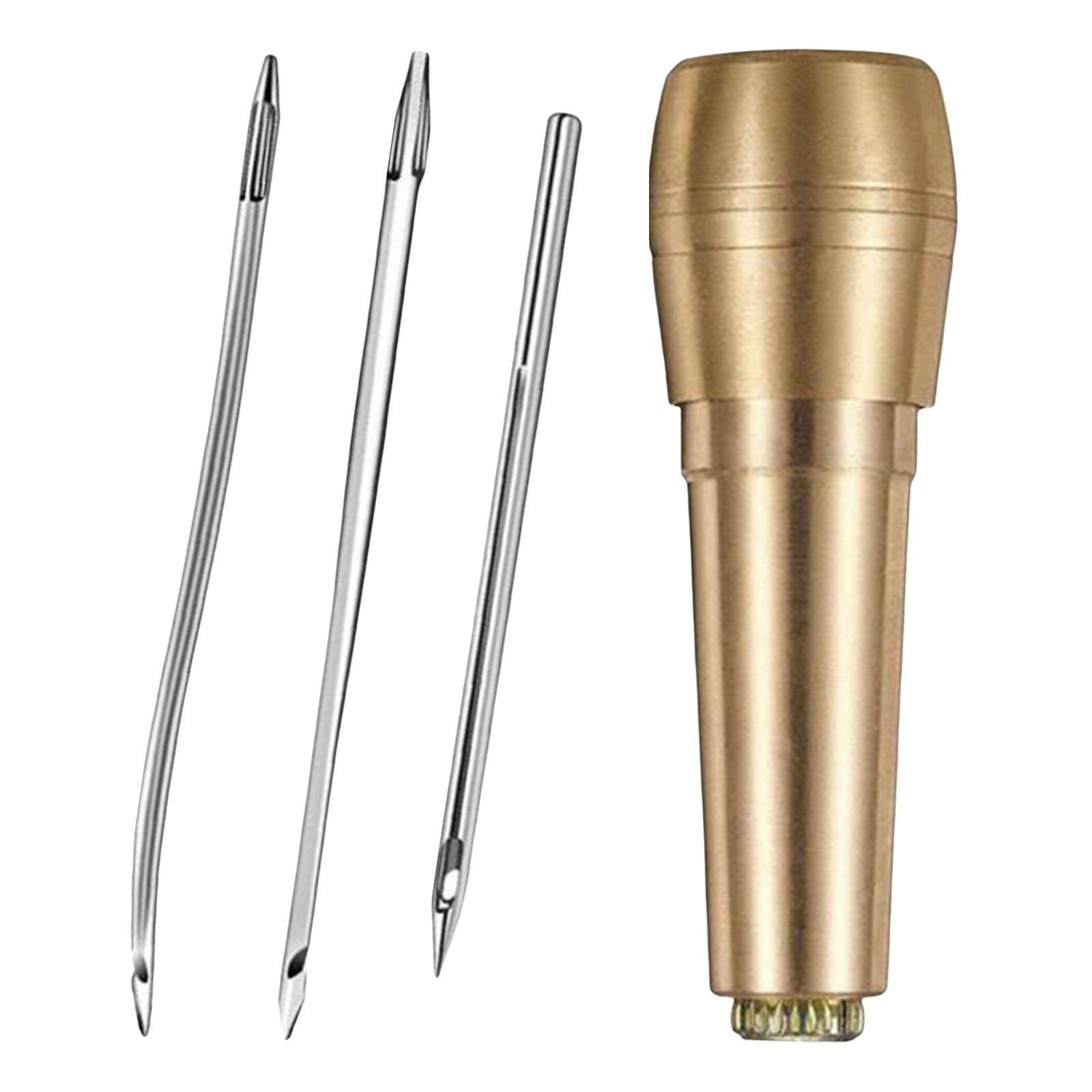 6xNeedle Kit Durable Repairing Tool Sewing Awl for DIY Sewing Heavy Fabric