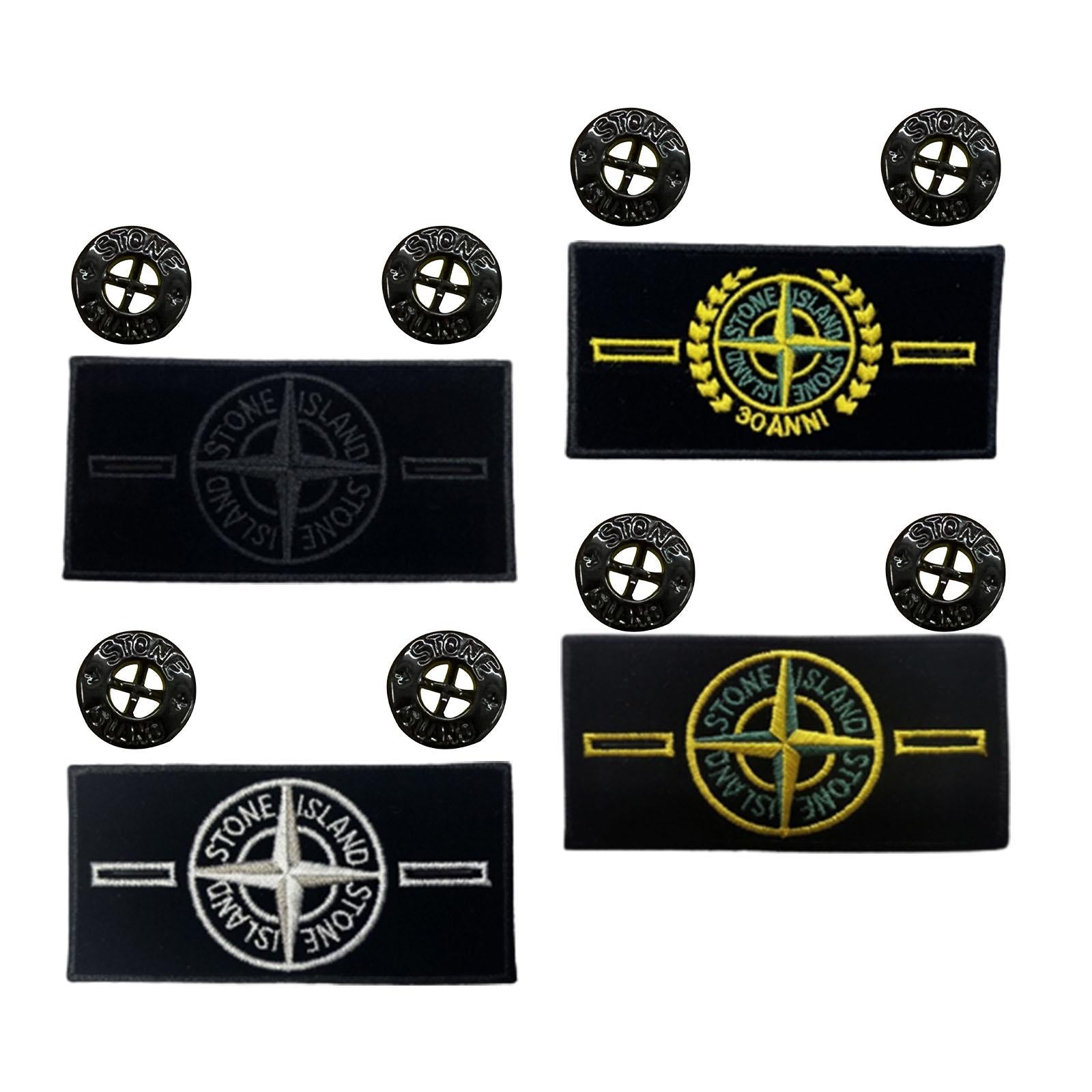 2xEmbroidery Sticker Badge DIY Decorative Applique for Backpacks Clothing Hats Classic