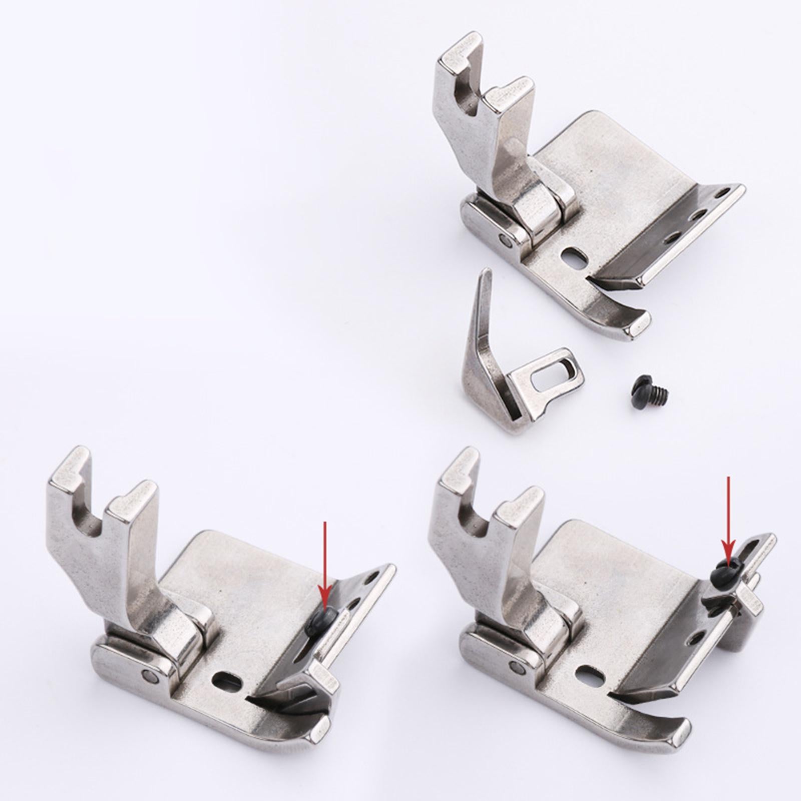 2xT9 Hemmer Foot Portable Beginners Durable for DIY Crafts Overstitch Quilting