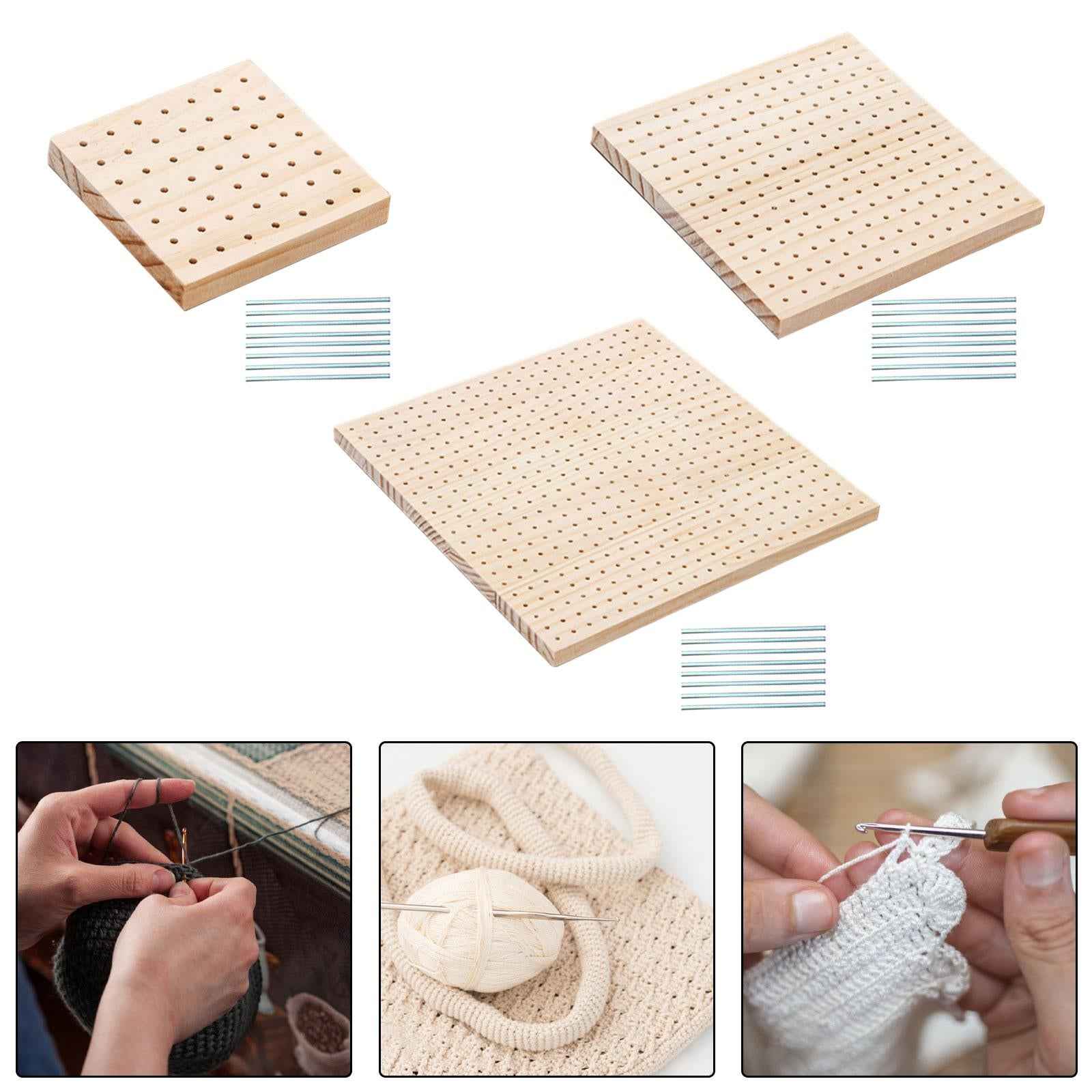 Crochet Blocking Board Gifts Blocking Mats for Granny Squares DIY Crocheting 10cmx10cm