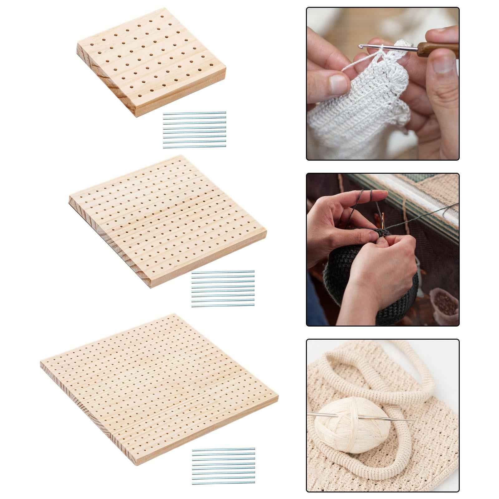 Crochet Blocking Board Gifts Blocking Mats for Granny Squares DIY Crocheting 10cmx10cm
