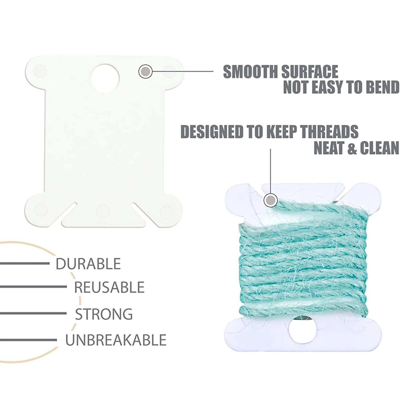 5x30x Thread Bobbins Board Organization Embroidery Floss Organizer Accessories