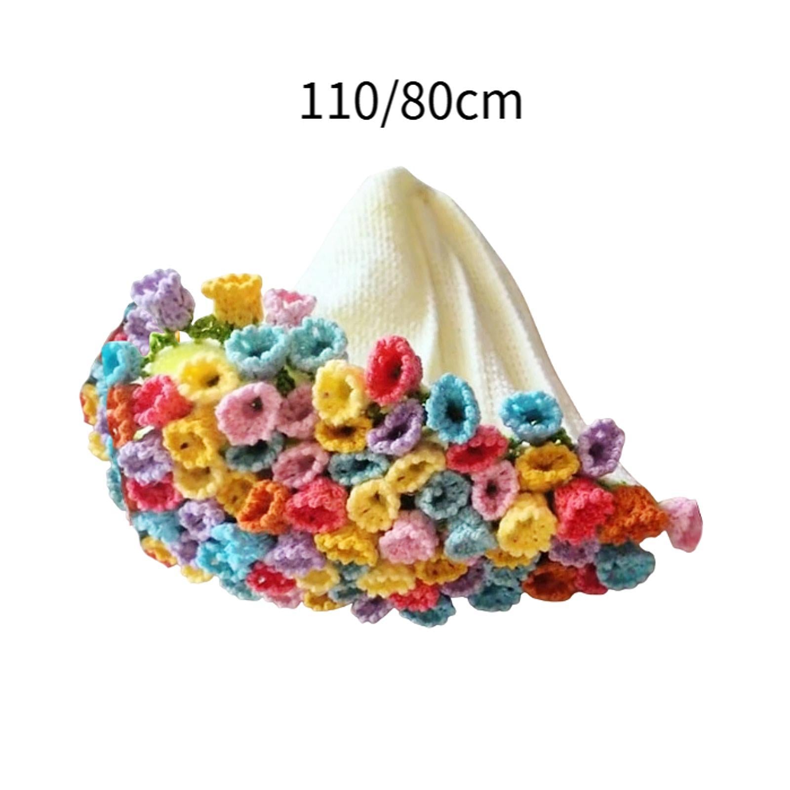 Bouquet Blanket Crochet Kit Elegant Crochet Starter Kit for Adults Beginners M