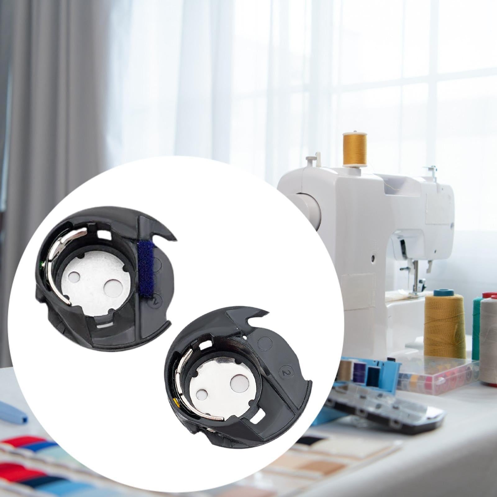 Bobbin Case for XC3152221 Sewing Tool Portable Performance Easy to Use Black with Brush