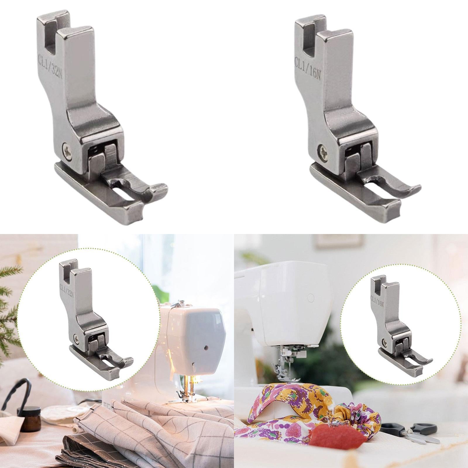 Grooved Presser Foot Sturdy Replace Part for Computer Flatbed Sewing Machine CL 32
