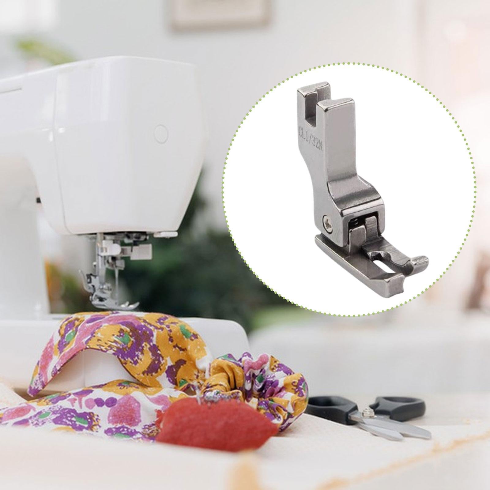 Grooved Presser Foot Sturdy Replace Part for Computer Flatbed Sewing Machine CL 32
