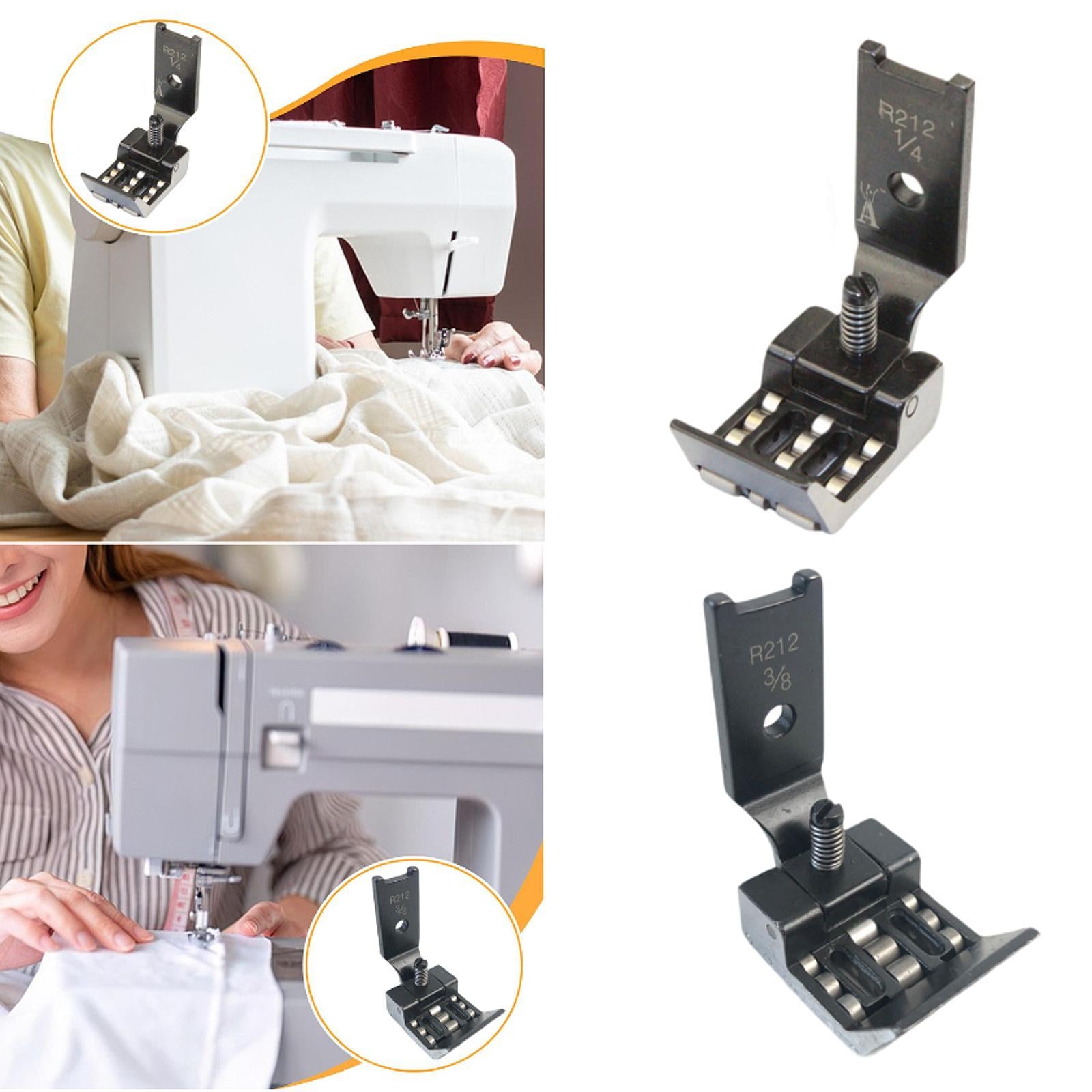 Roller Presser Foot Easy to Use Sturdy Anti Uneven for Spare Part Attachment 6 MM