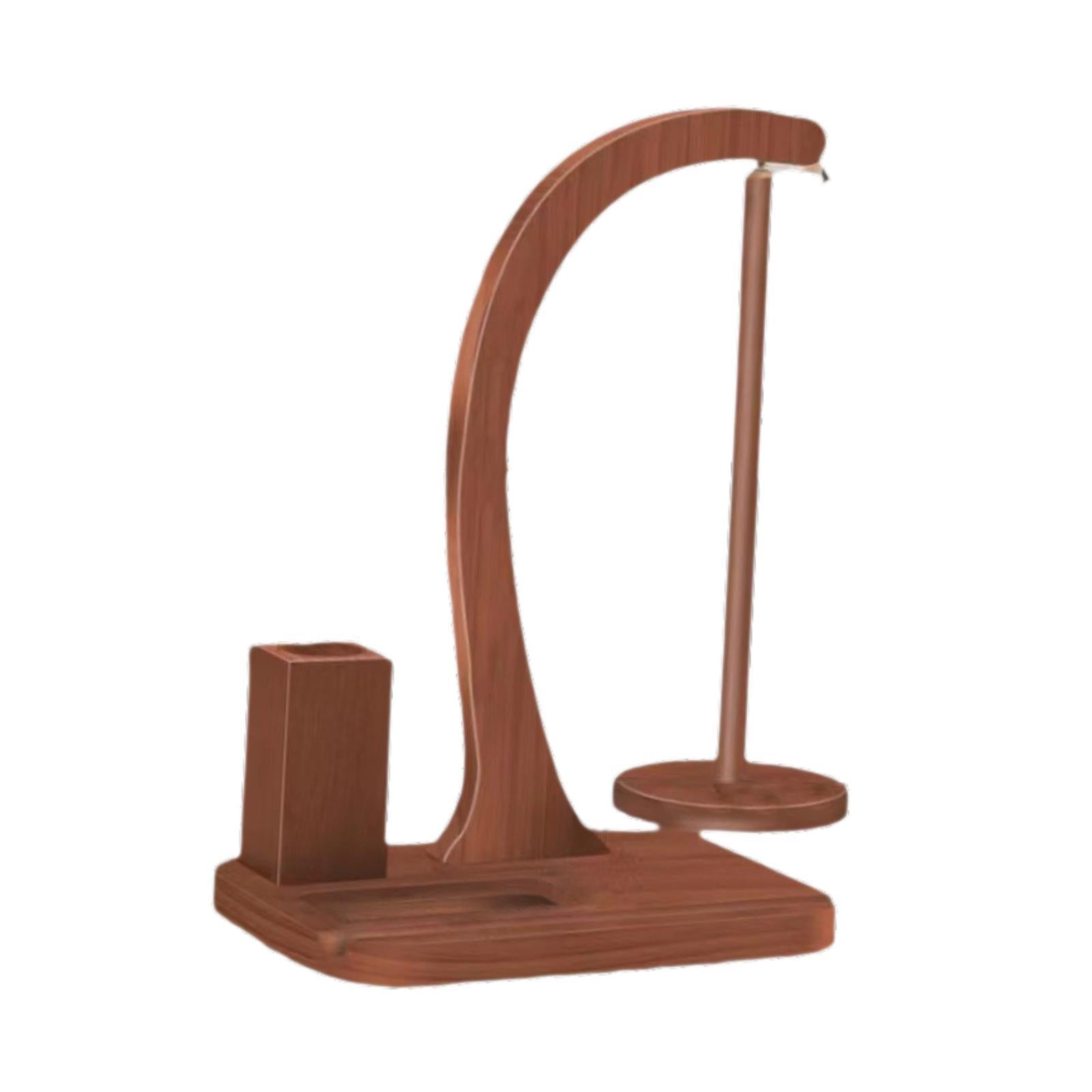 Yarn Ball Holder Stable Wood Yarn Dispenser for Knit Crocheting Craft Sewing