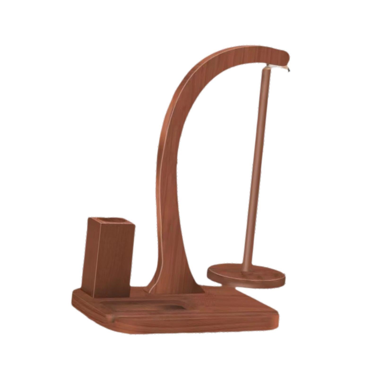 Yarn Ball Holder Stable Wood Yarn Dispenser for Knit Crocheting Craft Sewing