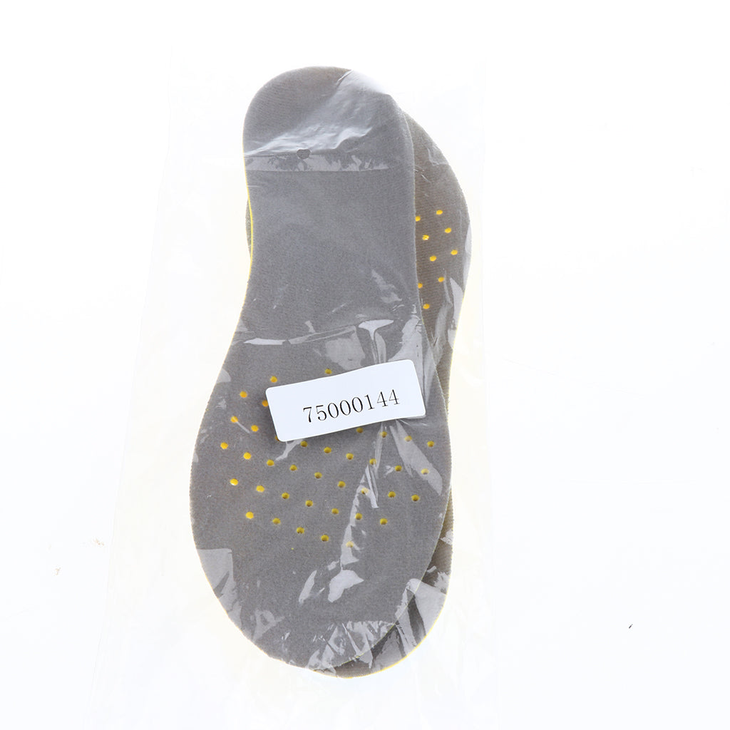 Sports Memory Foam Orthotic Arch Support Shoe Insoles Insert Pads S Grey