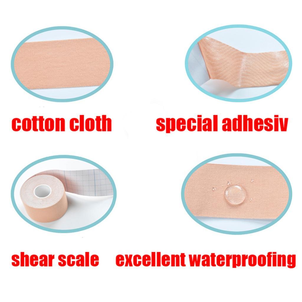 Waterproof Uncut Muscle Support Sports Tape Skin Color