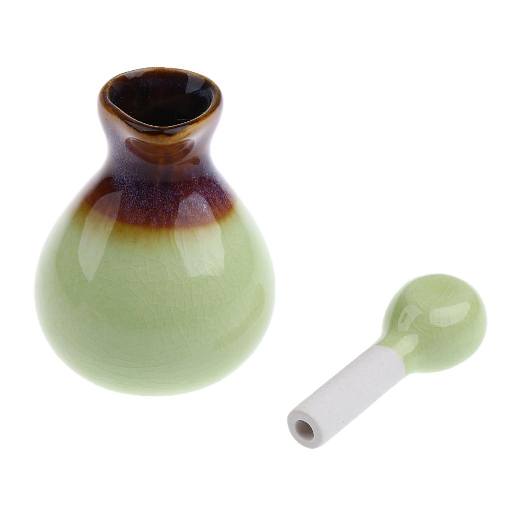3Pieces Ceramic Aromatherapy Bottle Essential Oil Container for Beauty Salon
