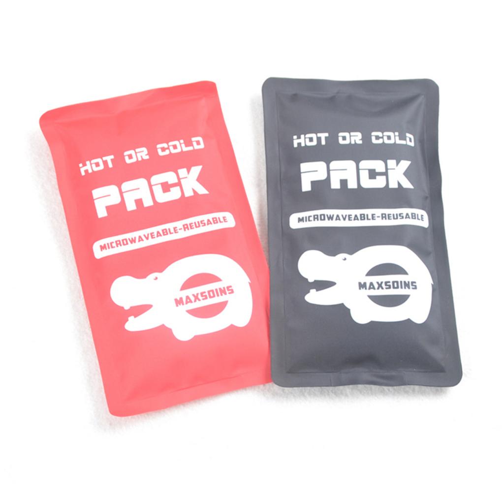 Waterproof Gel Microwavable Freezable Hot Cold Pack For Injuries Red