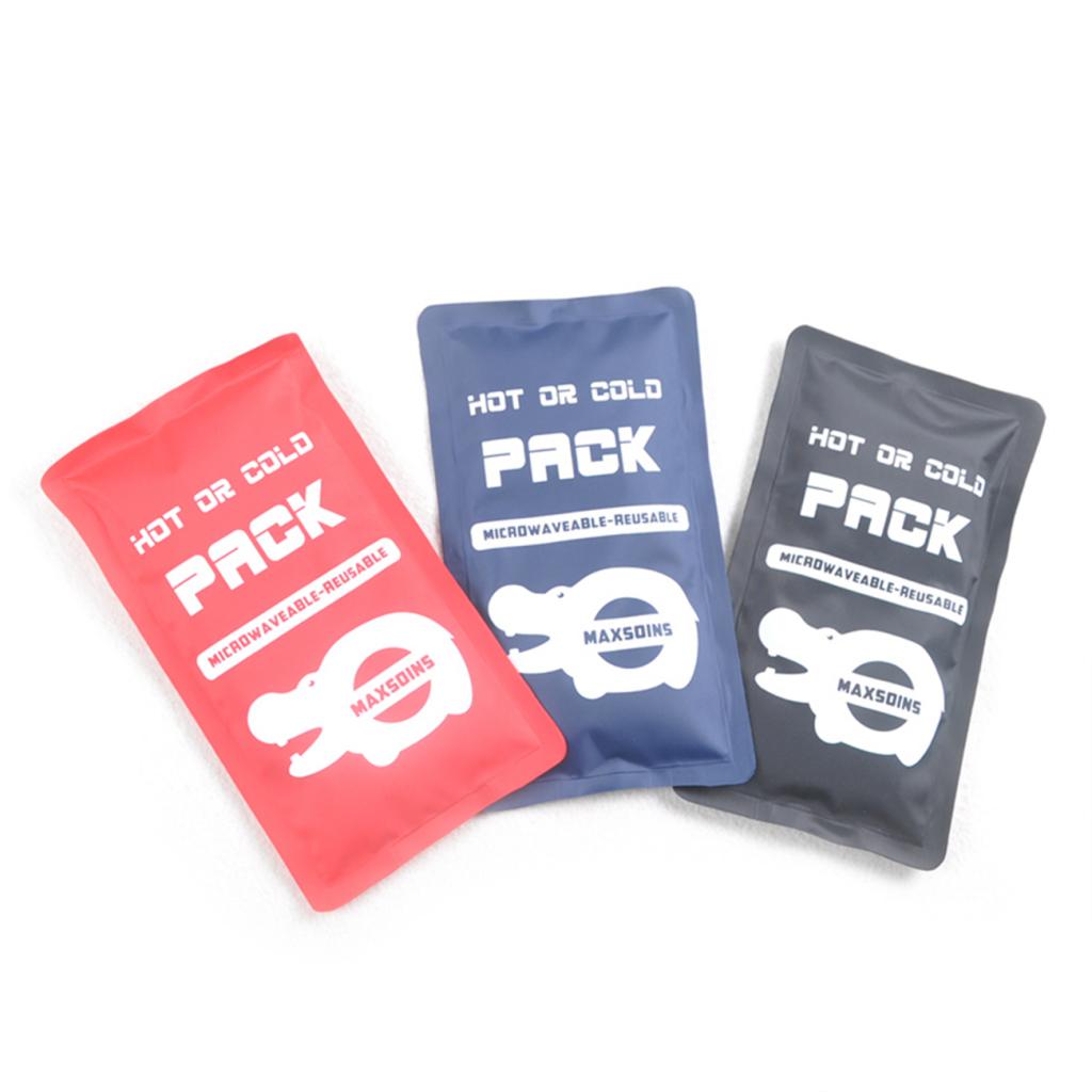 Waterproof Gel Microwavable Freezable Hot Cold Pack For Injuries Red