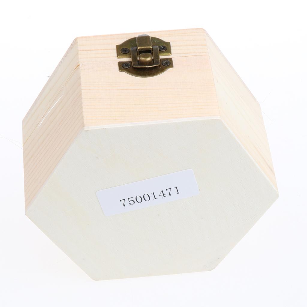 Women Gift Wood Box Rose Flower Decoration Hand Made Body Bath Soap Petal G