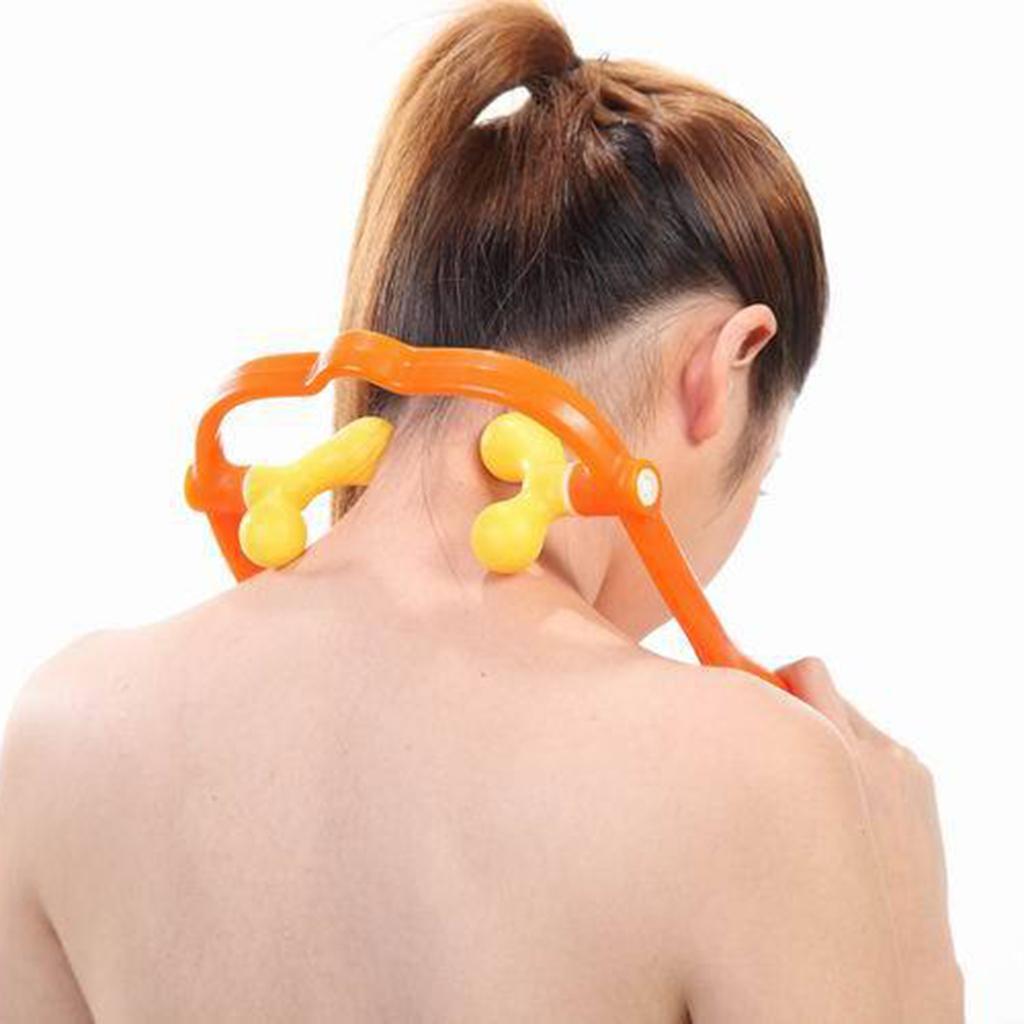 Hand Held Pain Relief Trigger Point Self Massage Tool Neck Shoulder Massager