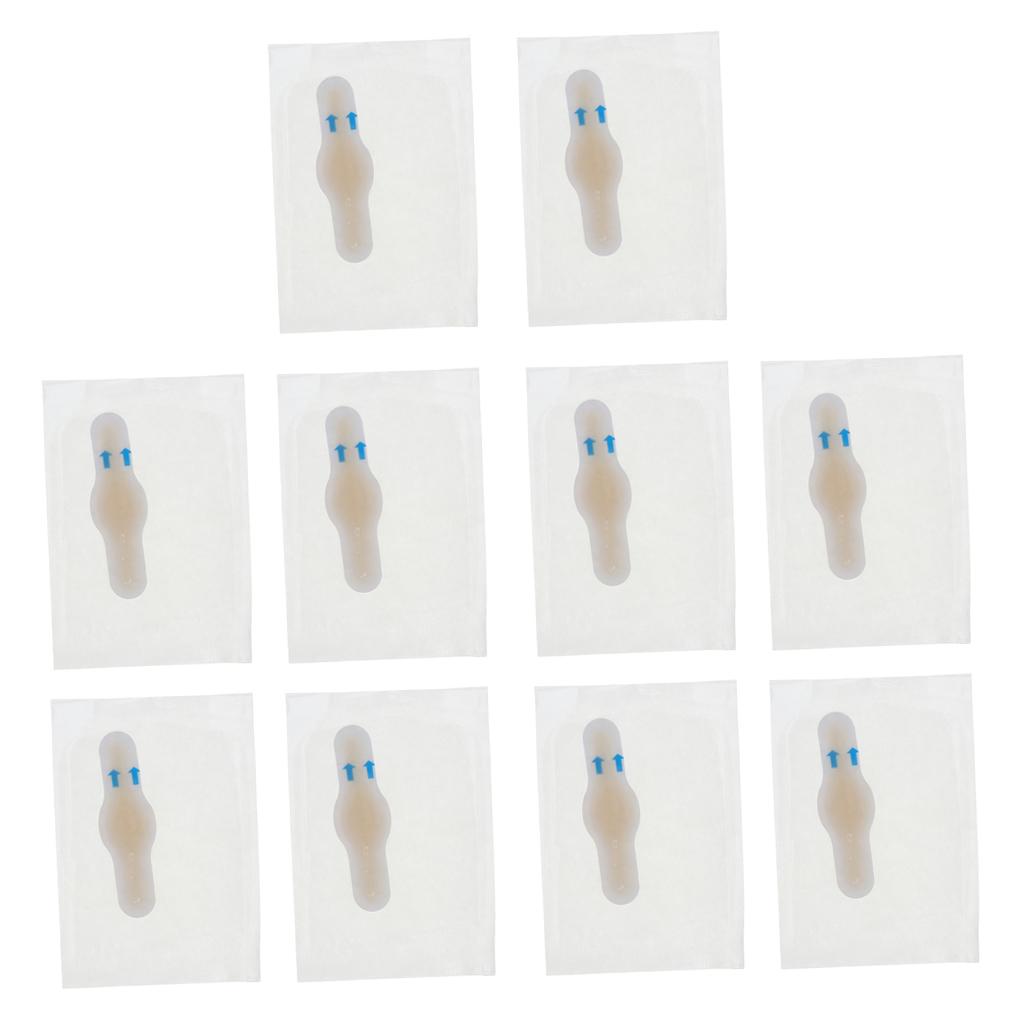 10 Pieces Waterproof Adhesive Blister Pad Bandages Gel Prevention Patch #4