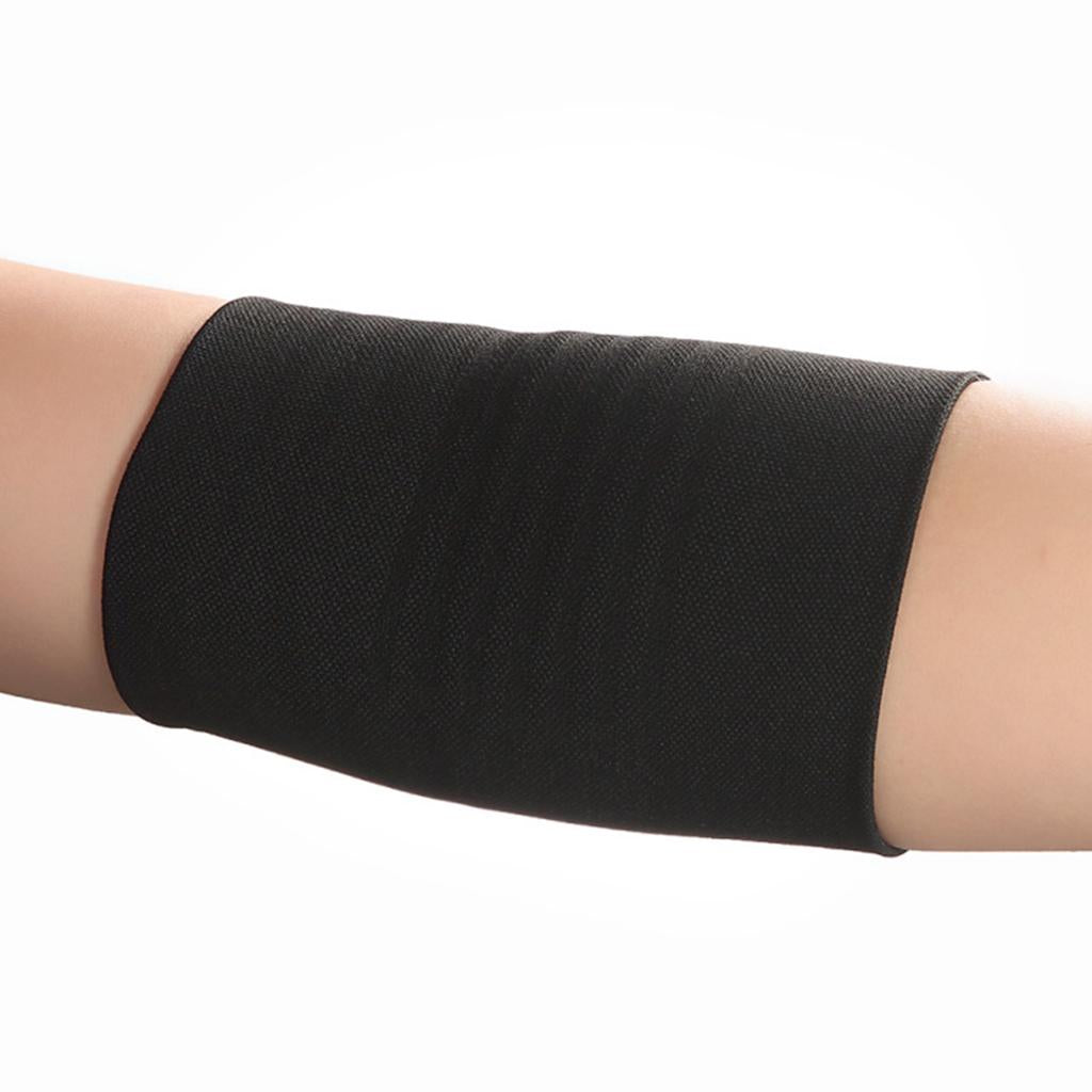 2 Pieces Compression Arm Sleeve Elbow Brace Protector Forearm Guard Wrap L